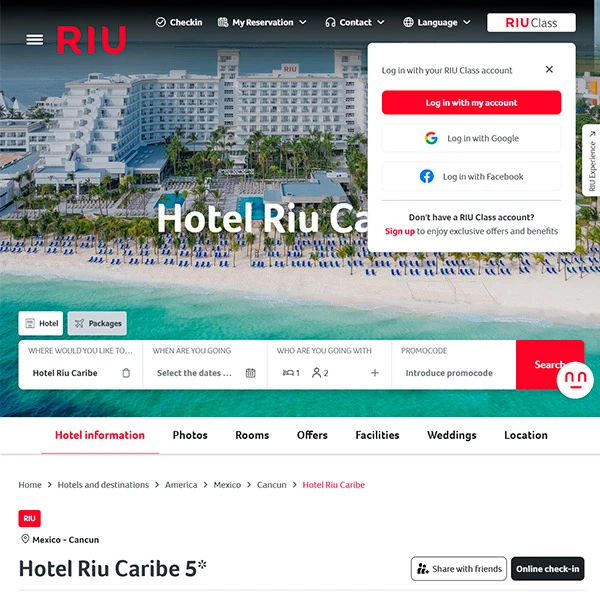 Hotel Riu Caribe