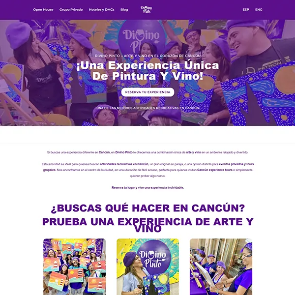 Divino Pinto | Art and Wine Experience in Cancun
